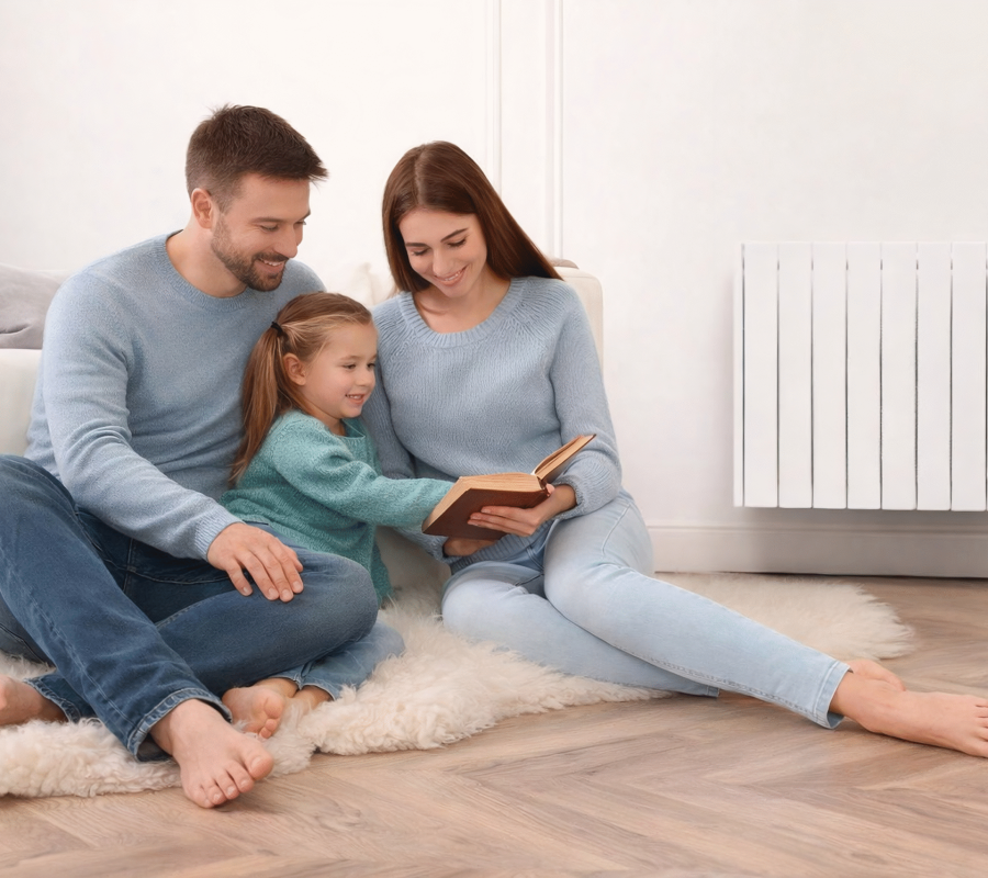 Calefacción hogar y familia Sertiver