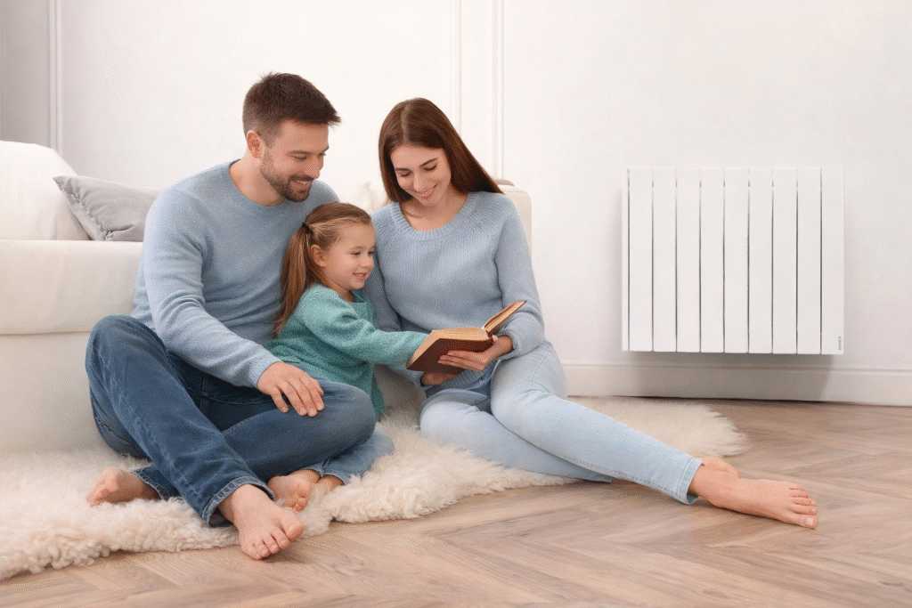 Calefacción hogar y familia Sertiver